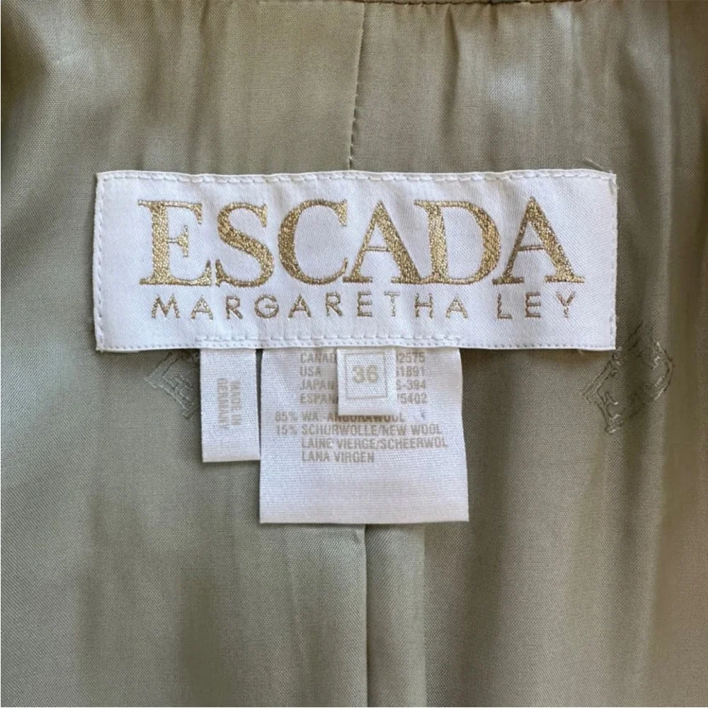 Escada wool blazer - Picture 7 of 8